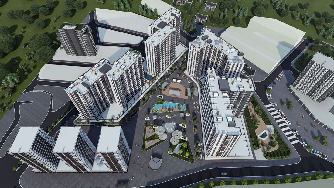 Квартира з 1 спальнею, 70м² в Мерсін, Туреччина [ID: TM03-003]