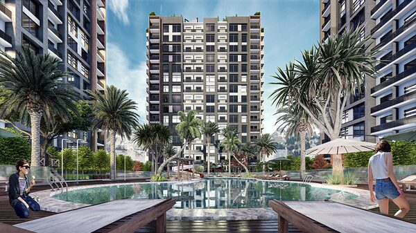 Apartament w Mersin, Turcja, 60m² - obraz 3