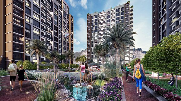 Apartament w Mersin, Turcja, 60m² - obraz 4