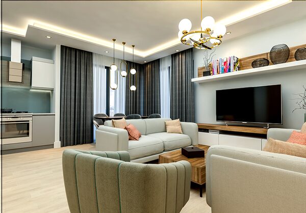 Apartament w Mersin, Turcja, 60m² - obraz 9