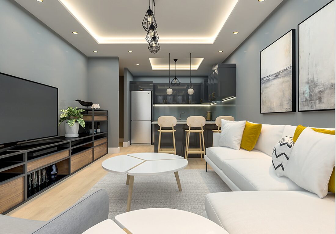 Квартира з 1 спальнею, 60м² в Мерсін, Туреччина [ID: TM03-005]