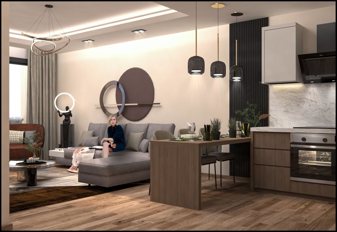 Квартира з 2 спальнями, 110м² в Мерсін, Туреччина [ID: TM03-007]