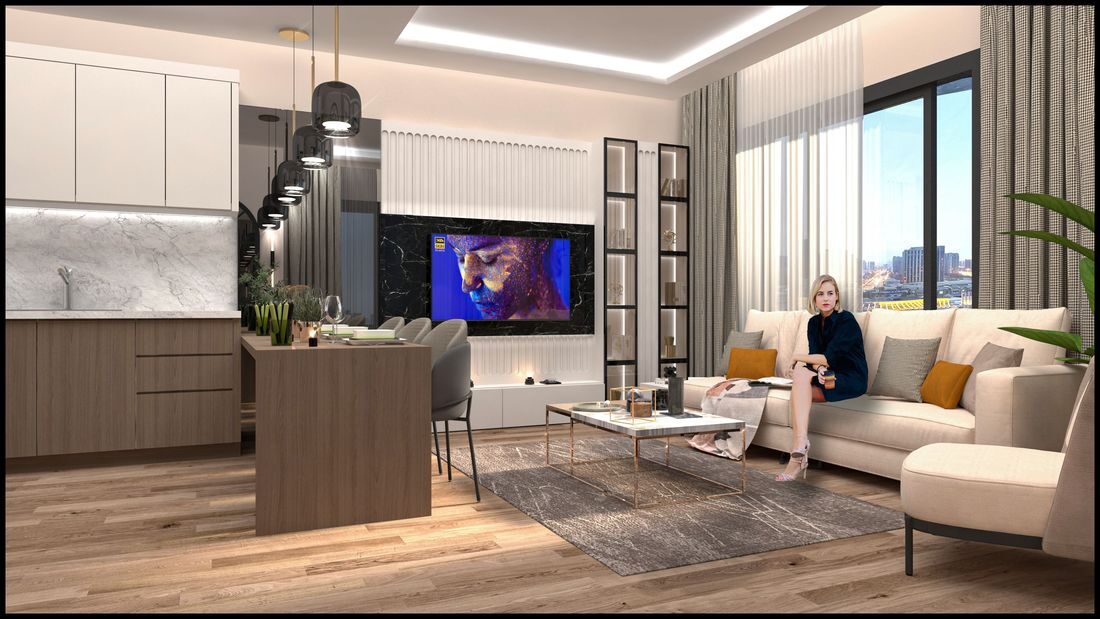 Квартира з 2 спальнями, 110м² в Мерсін, Туреччина [ID: TM03-007]