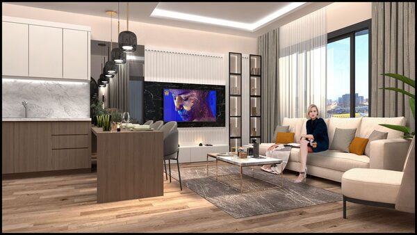 Apartament w Mersin, Turcja, 110m² - obraz 15