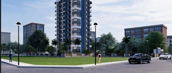 Apartament w Mersin, Turcja, 62m²