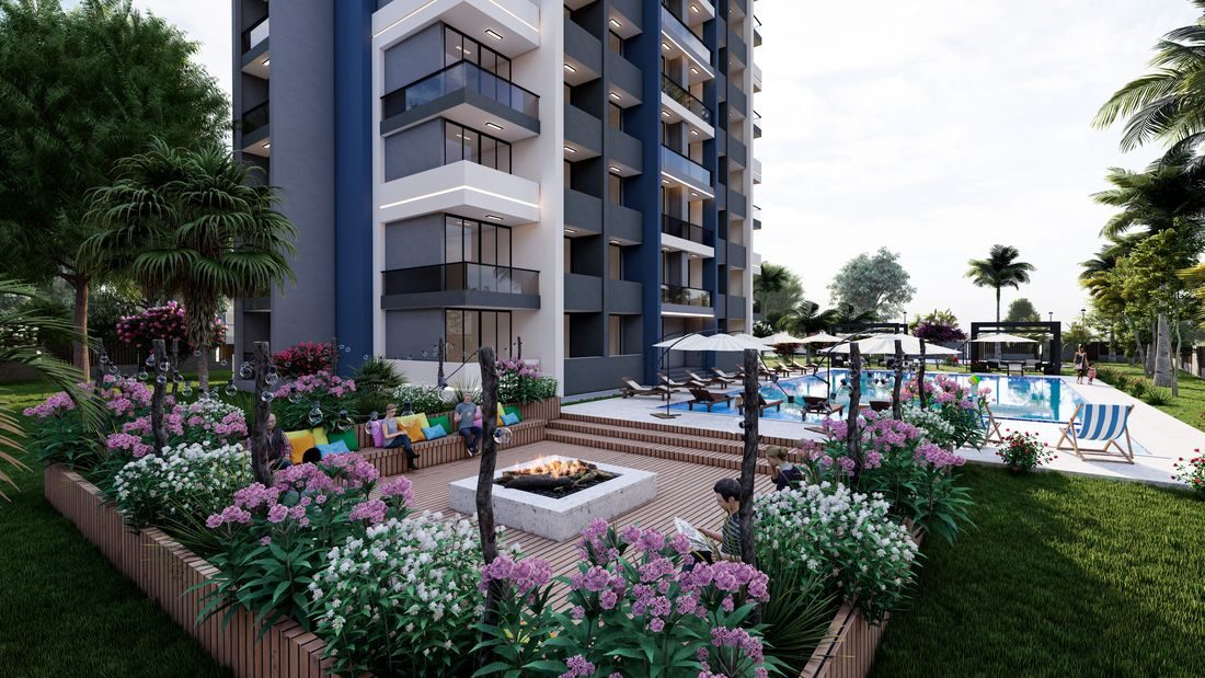 Apartament z 1 sypialnią, 62m² w Mersin, Turcja [ID: TM03-008]