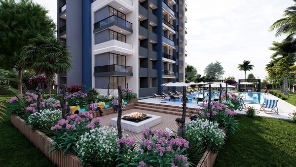 Apartament w Mersin, Turcja, 62m² - obraz 4