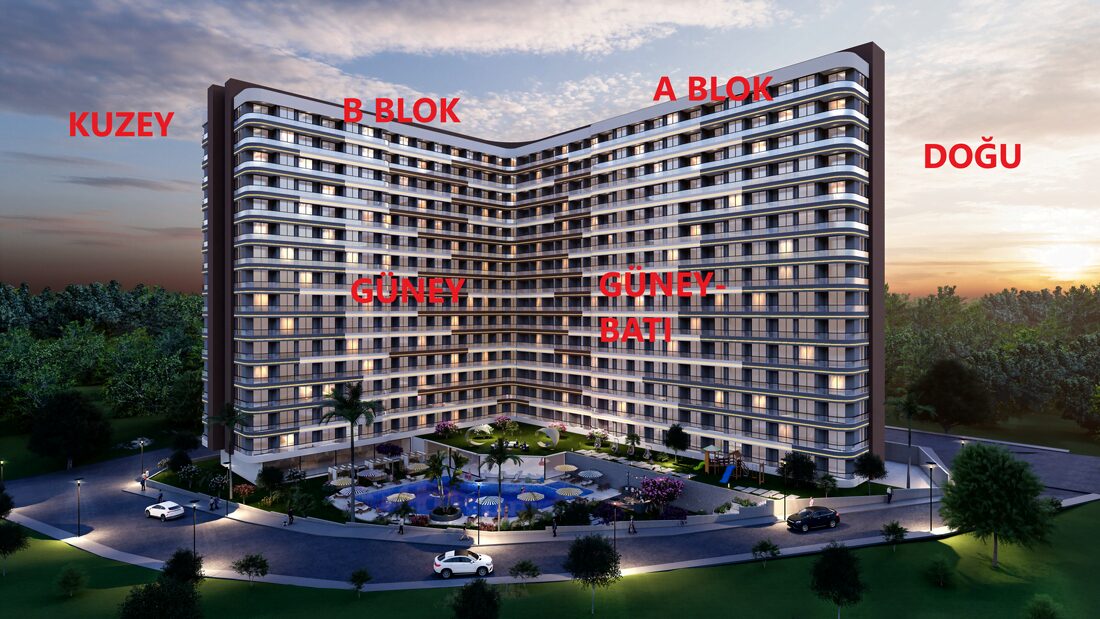 Квартира з 1 спальнею, 62м² в Мерсін, Туреччина [ID: TM03-009]