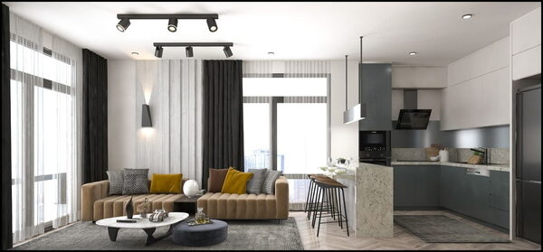 Apartament w Mersin, Turcja, 62m² - obraz 11