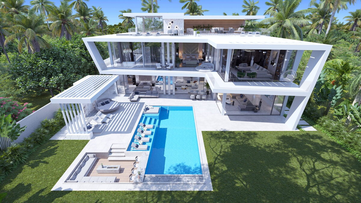 Willa z 5 sypialniami, 830m² w Wyspa Bali, Indonezja [ID: 0903-008]