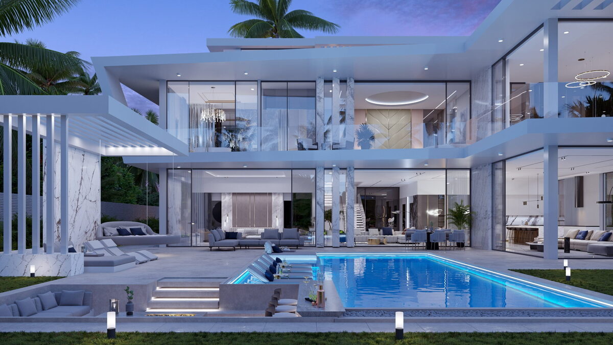 Willa z 5 sypialniami, 830m² w Wyspa Bali, Indonezja [ID: 0903-008]