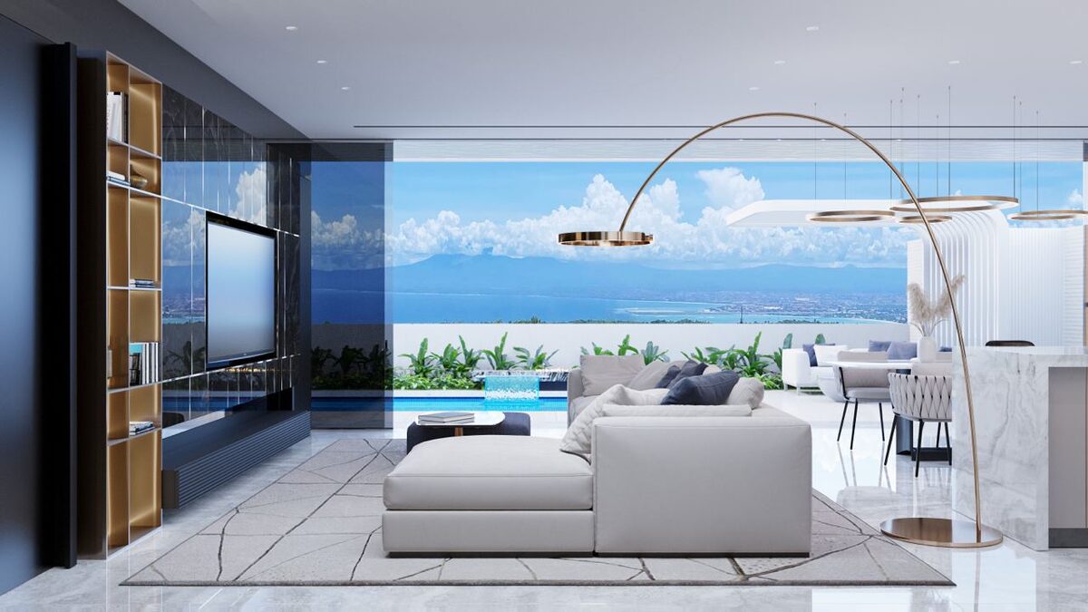 Willa z 1 sypialnią, 85m² w Wyspa Bali, Indonezja [ID: 0903-010]