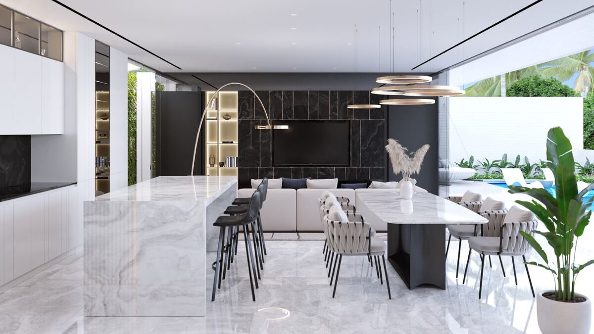 Willa z 1 sypialnią, 85m² w Wyspa Bali, Indonezja [ID: 0903-010]