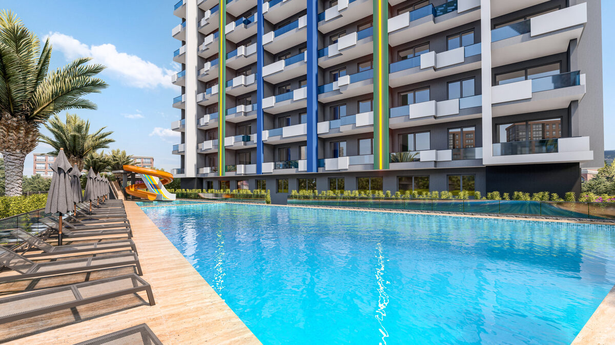 Apartment with 1 bedroom, 45m² in Mersin, Turkey [ID: TM03-029]