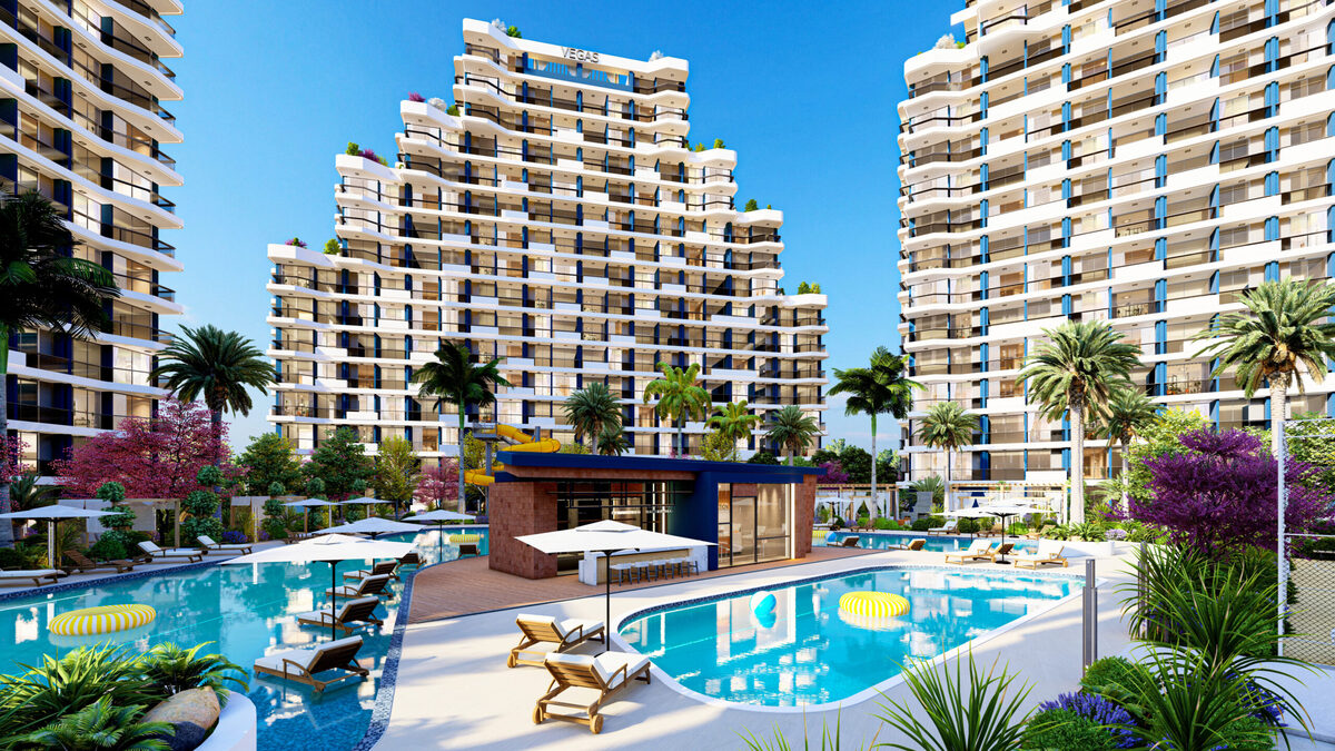 Apartment with 2 bedrooms, 69.5m² in Mersin, Turkey [ID: TM03-032]