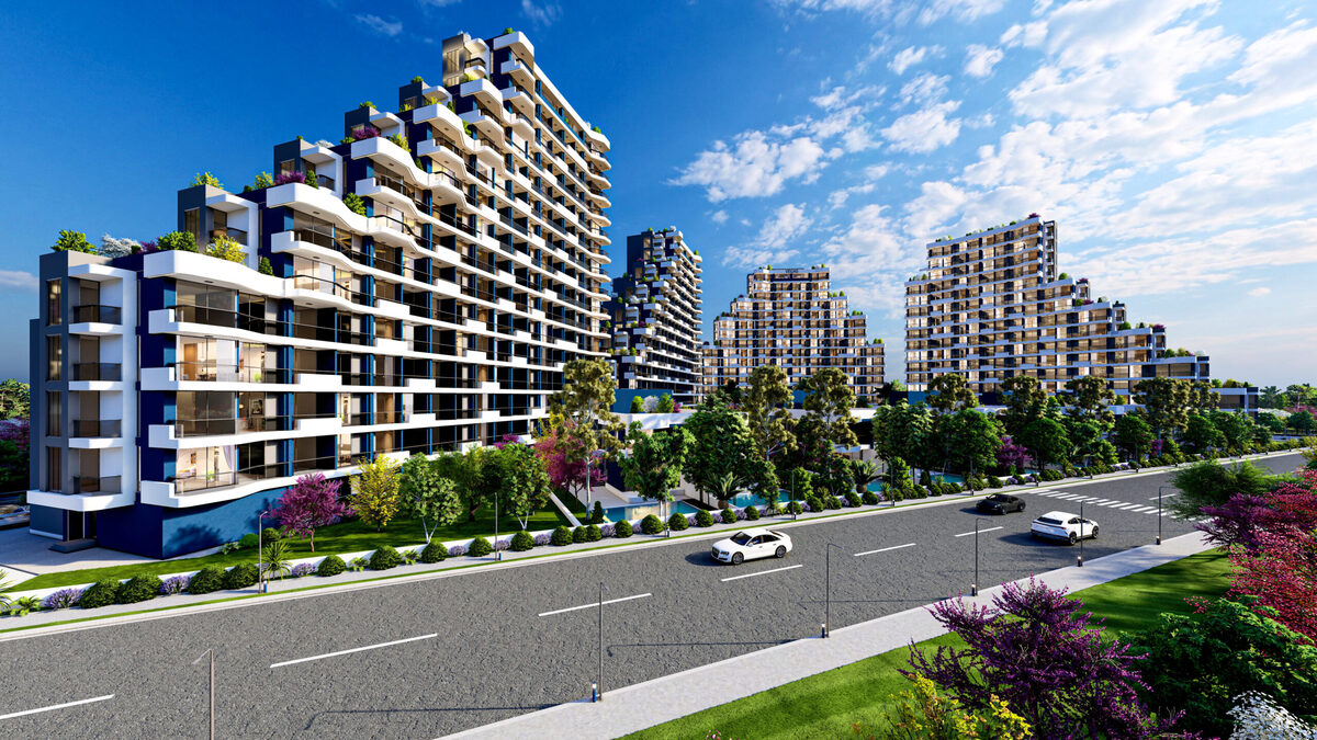 Apartment with 2 bedrooms, 69.5m² in Mersin, Turkey [ID: TM03-032]
