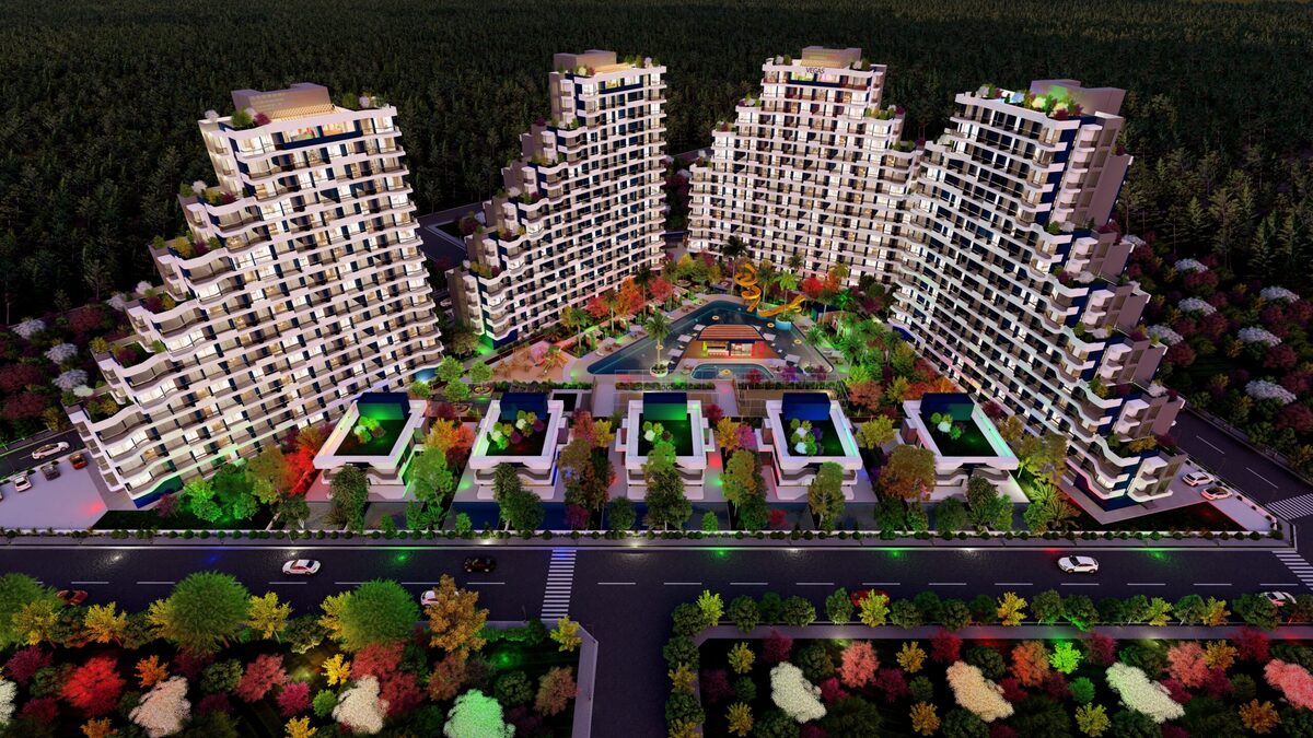 Apartment with 2 bedrooms, 69.5m² in Mersin, Turkey [ID: TM03-032]