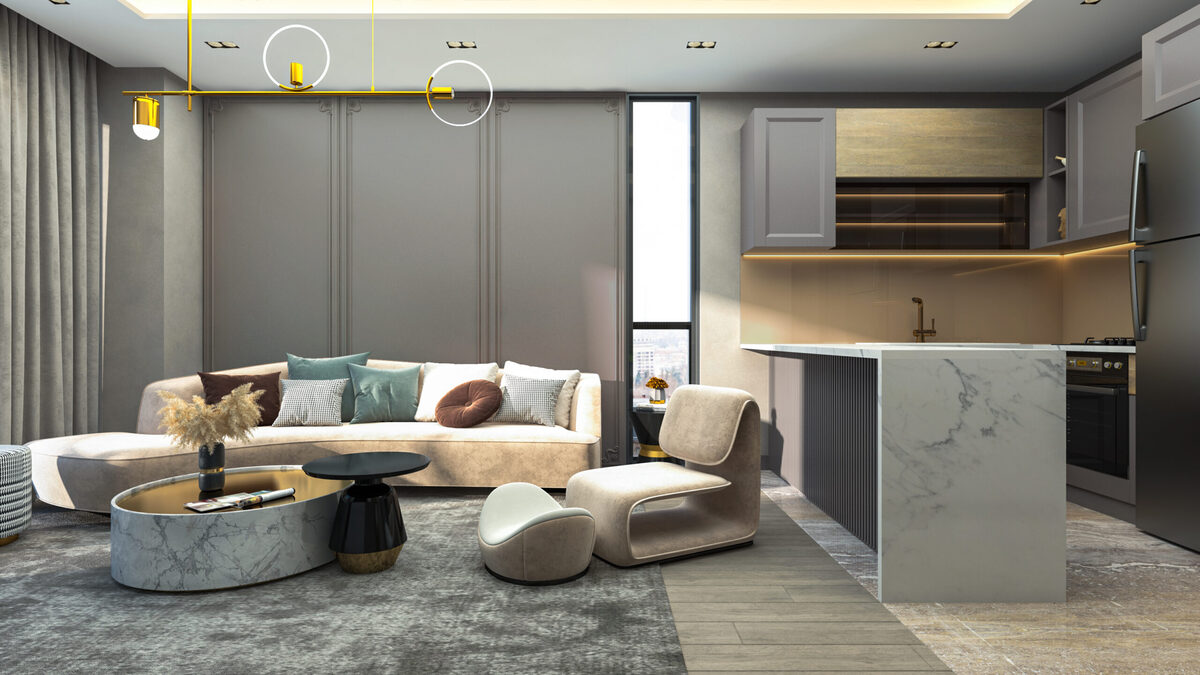 Apartment with 2 bedrooms, 69.5m² in Mersin, Turkey [ID: TM03-032]