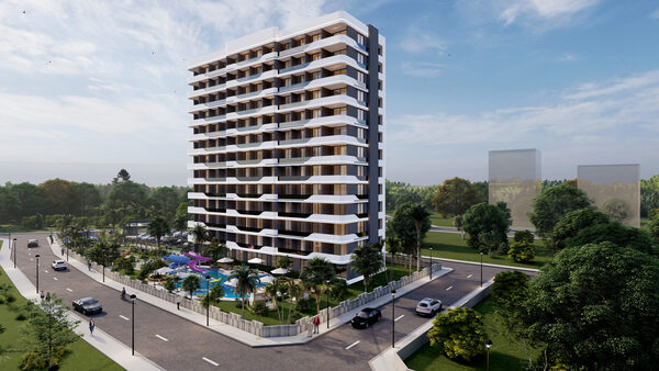 Apartment in Mersin, Turkey, 79.3m²