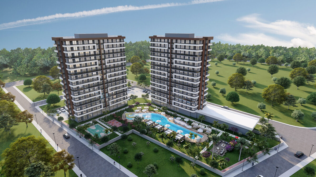 Квартира з 1 спальнею, 43м² в Мерсін, Туреччина [ID: TM04-001]