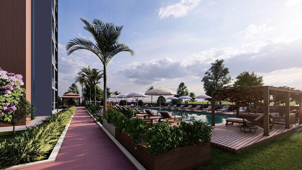 Apartament w Mersin, Turcja, 110m²