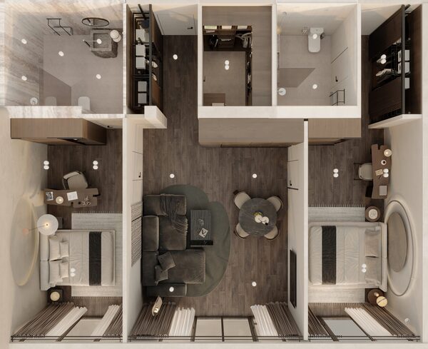 Студия в о. Пхукет, Тайланд, 33.5м² - изображение 8