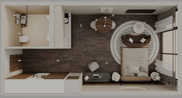 Студия в о. Пхукет, Тайланд, 33.5м² - изображение 15