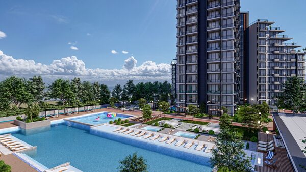 Студия в Газиверен, Северный Кипр, 50м² - изображение 3