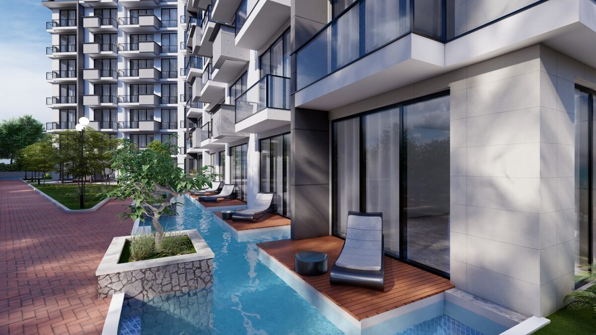 Студия с 1 спальней, 50м² в Газиверен, Северный Кипр [ID: 0603-001]