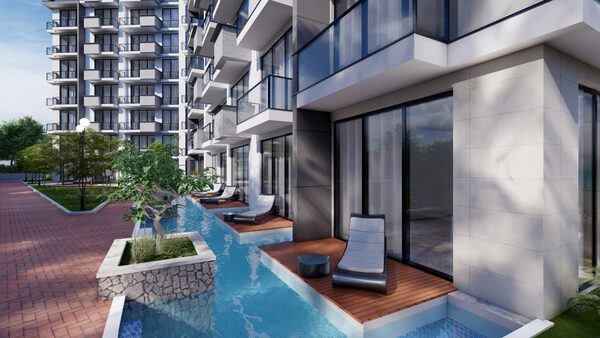 Студия в Газиверен, Северный Кипр, 50м² - изображение 5