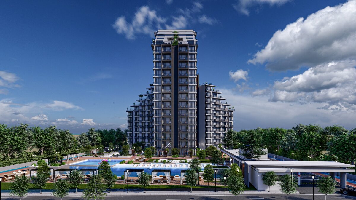 Студия с 1 спальней, 50м² в Газиверен, Северный Кипр [ID: 0603-001]