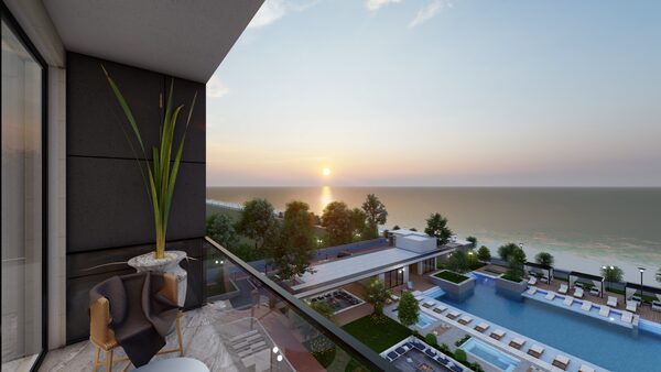 Студия в Газиверен, Северный Кипр, 50м² - изображение 11