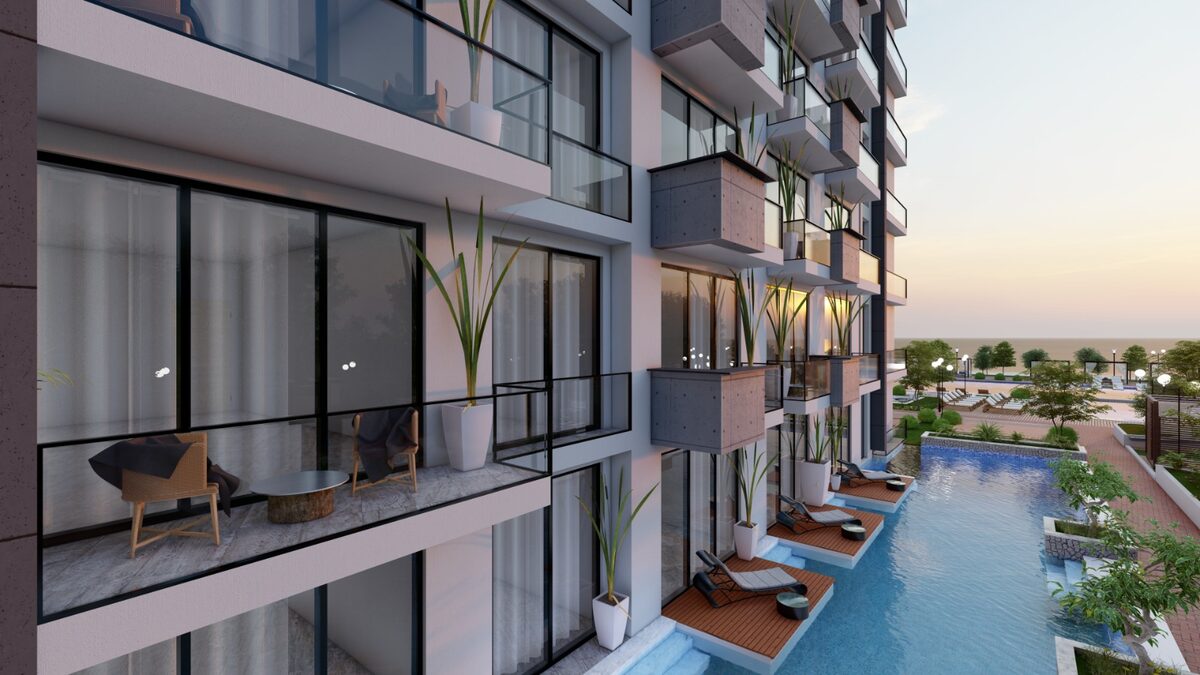 Студия с 1 спальней, 50м² в Газиверен, Северный Кипр [ID: 0603-001]
