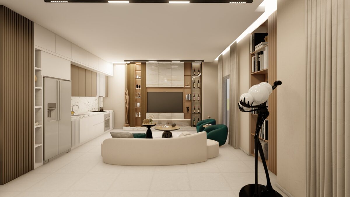 Студия с 1 спальней, 50м² в Газиверен, Северный Кипр [ID: 0603-001]