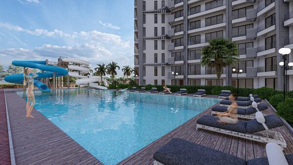 Студия в Газиверен, Северный Кипр, 38.8м²