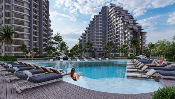 Студия в Газиверен, Северный Кипр, 38.8м² - изображение 4