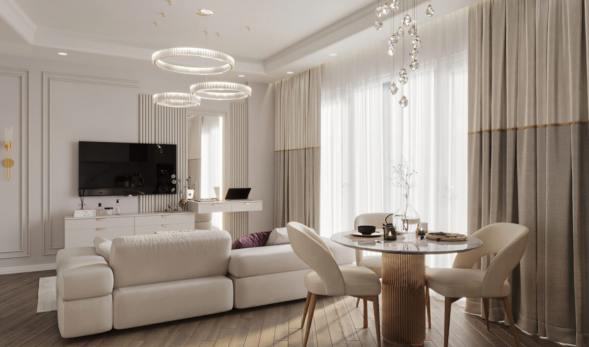 Квартира с 1 спальней, 58.4м² в Газиверен, Северный Кипр [ID: 0603-005]