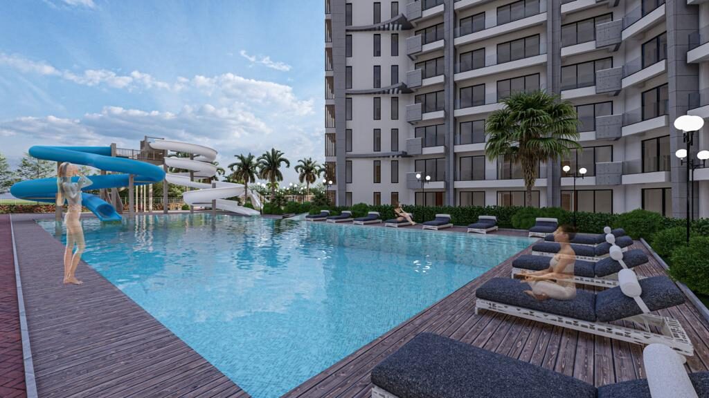 Apartment with 2 bedrooms, 97.3m² in Gaziveren, Northern Cyprus [ID: 0603-006]