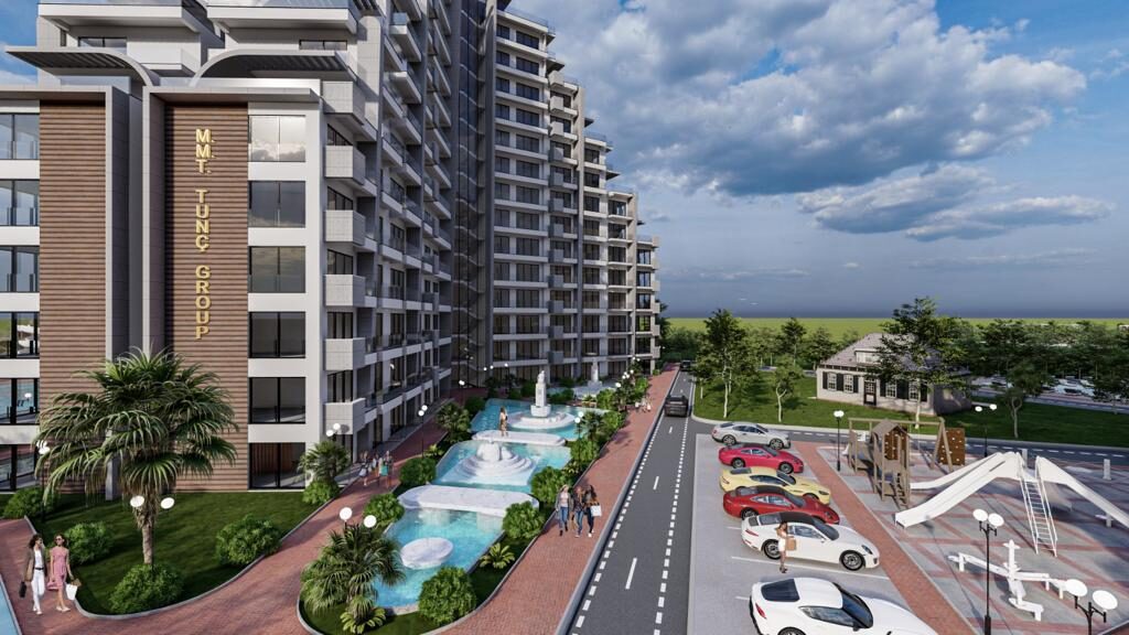 Apartment with 2 bedrooms, 97.3m² in Gaziveren, Northern Cyprus [ID: 0603-006]