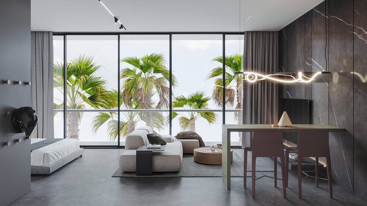 Apartament z 1 sypialnią, 35m² w Wyspa Bali, Indonezja [ID: 0909-001]