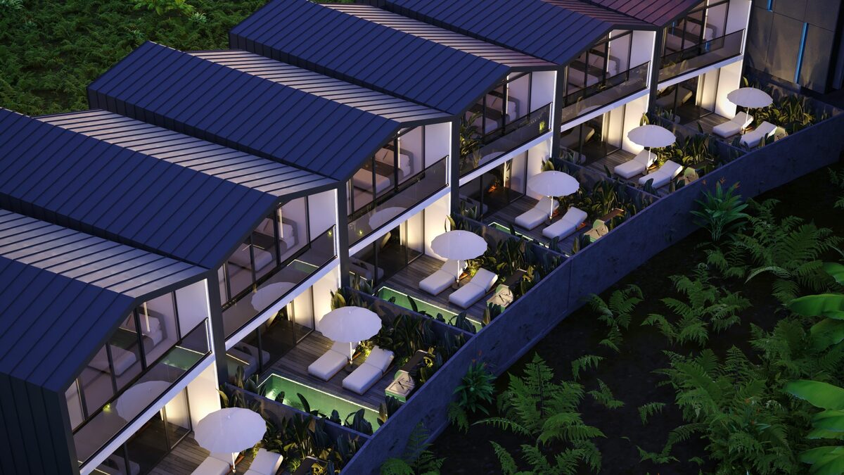 Willa z 1 sypialnią, 82m² w Wyspa Bali, Indonezja [ID: 0909-002]