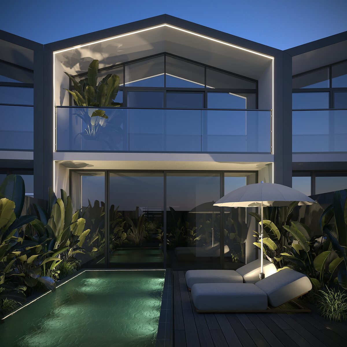 Willa z 1 sypialnią, 82m² w Wyspa Bali, Indonezja [ID: 0909-002]