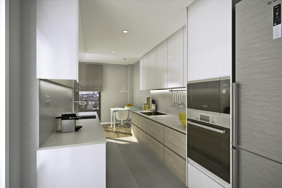 Apartment with 3 bedrooms, 107m² in Barcelona, Spain [ID: 0127-007]