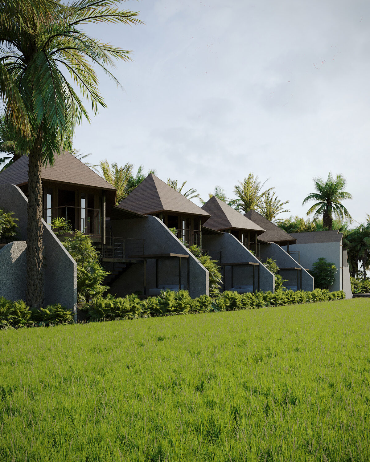 Willa z 1 sypialnią, 87m² w Wyspa Bali, Indonezja [ID: 0909-004]