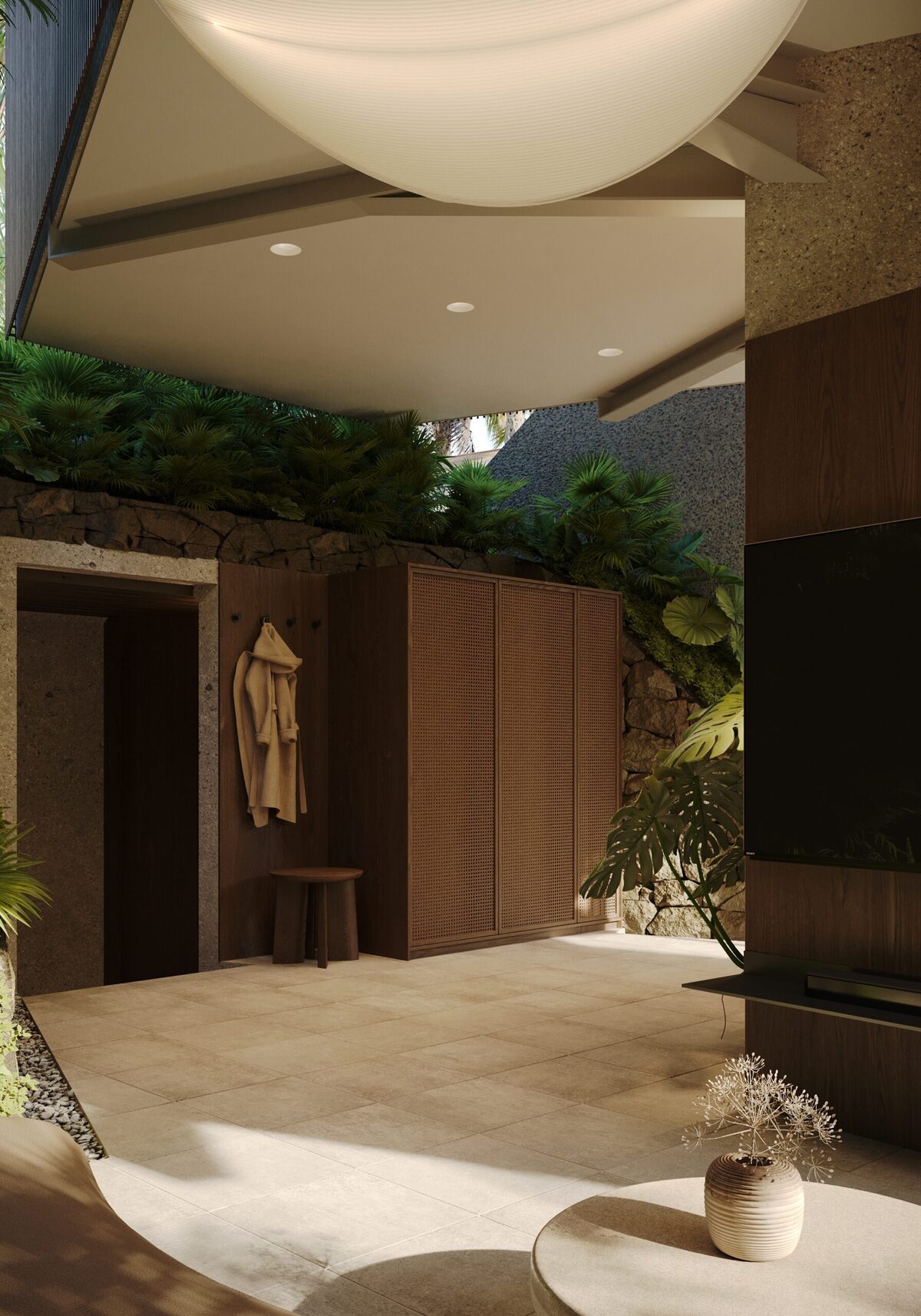 Willa z 1 sypialnią, 87m² w Wyspa Bali, Indonezja [ID: 0909-004]