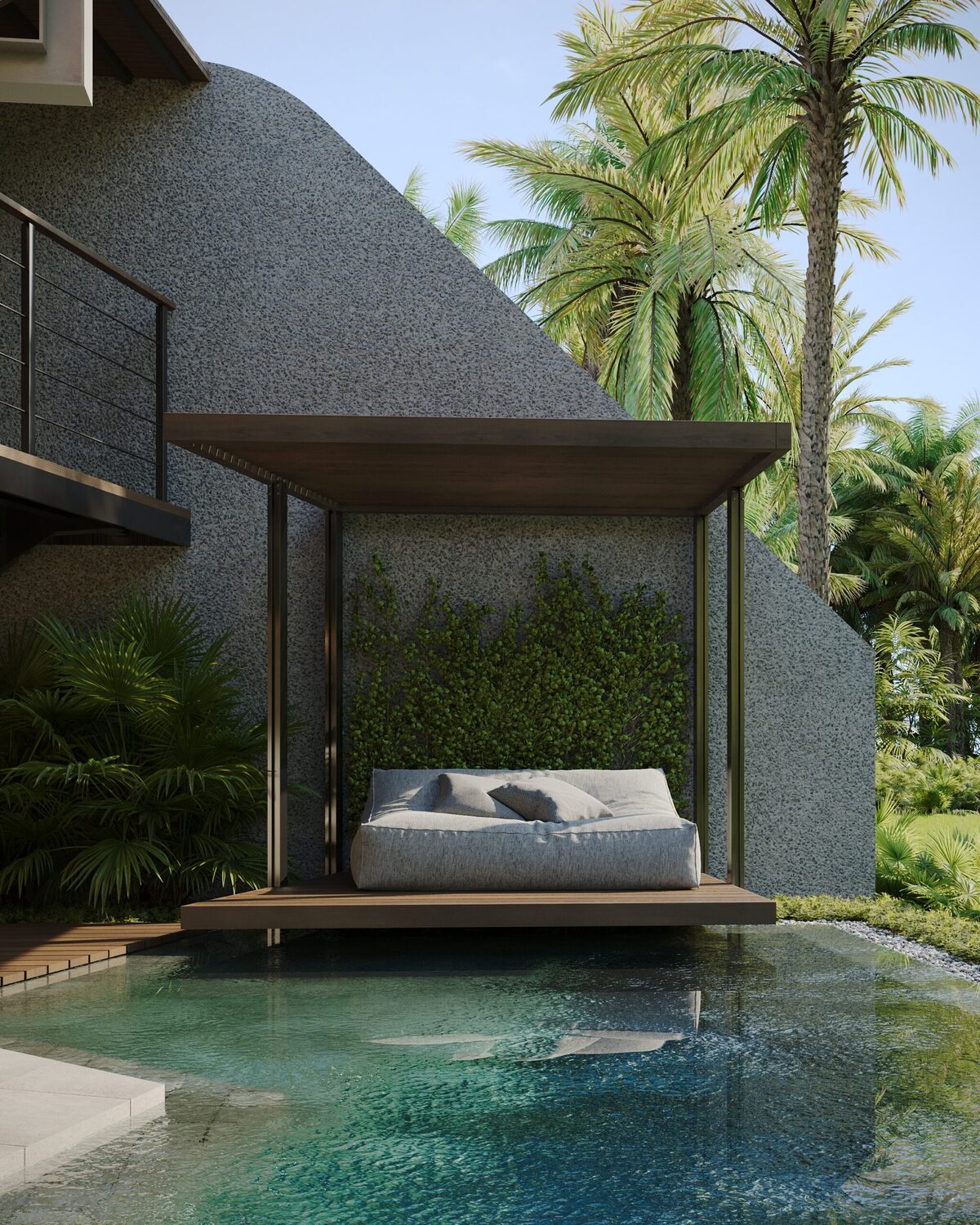 Willa z 1 sypialnią, 87m² w Wyspa Bali, Indonezja [ID: 0909-004]