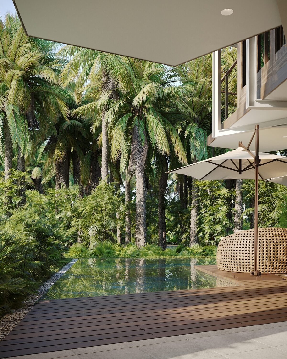 Willa z 2 sypialniami, 158m² w Wyspa Bali, Indonezja [ID: 0909-005]