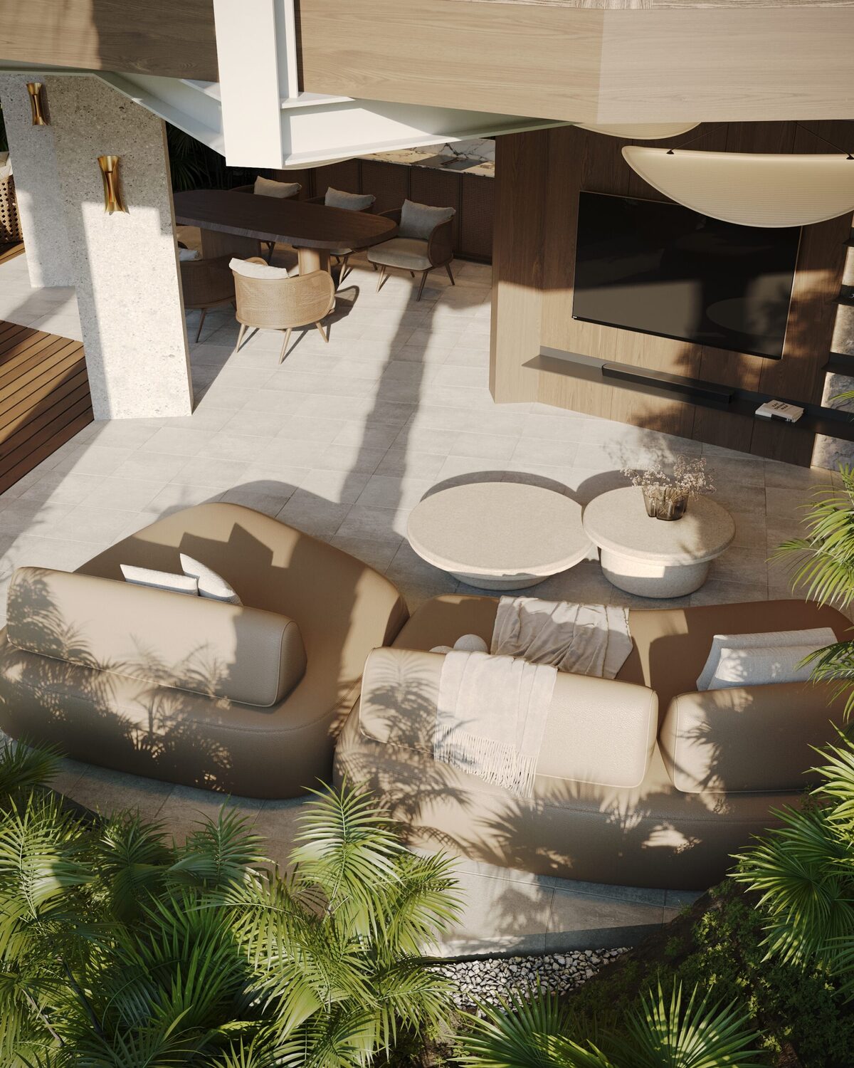 Willa z 1 sypialnią, 87m² w Wyspa Bali, Indonezja [ID: 0909-004]