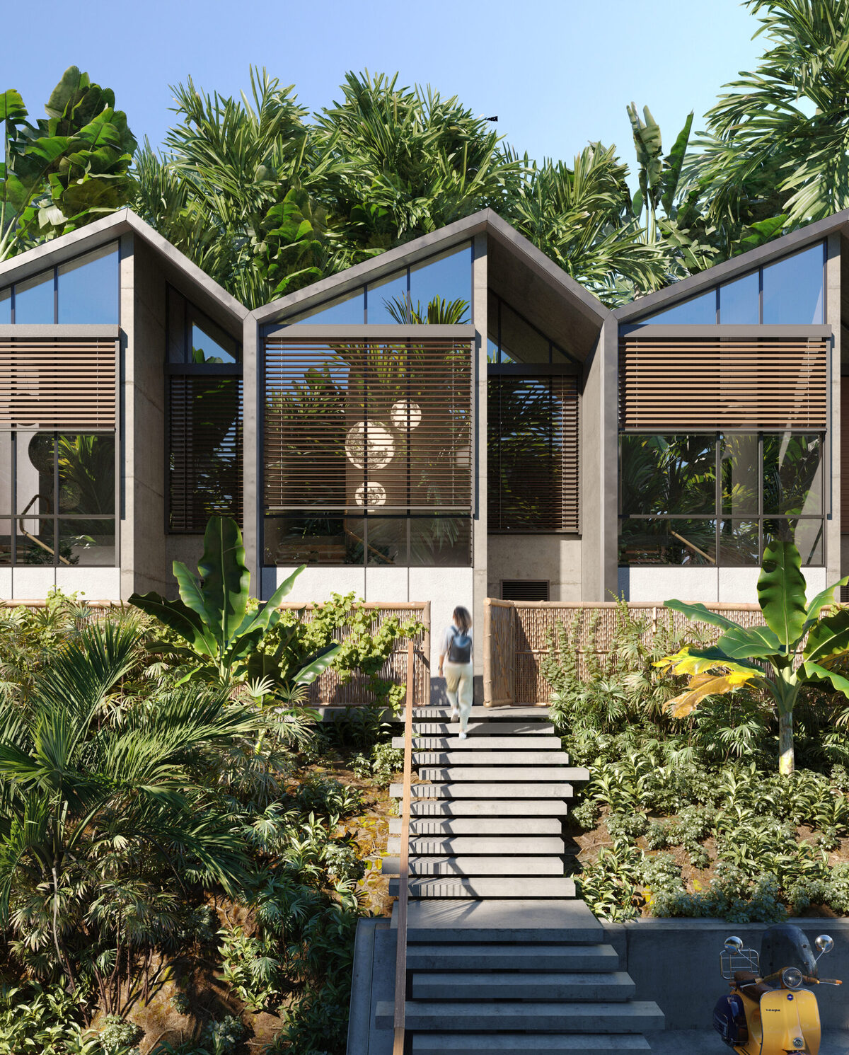Willa z 1 sypialnią, 80m² w Wyspa Bali, Indonezja [ID: 0909-006]