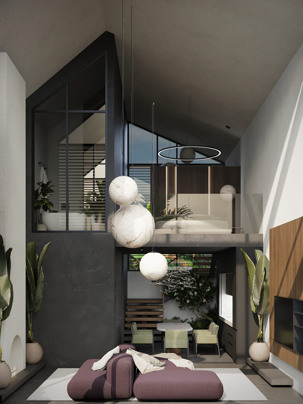 Willa z 1 sypialnią, 80m² w Wyspa Bali, Indonezja [ID: 0909-006]